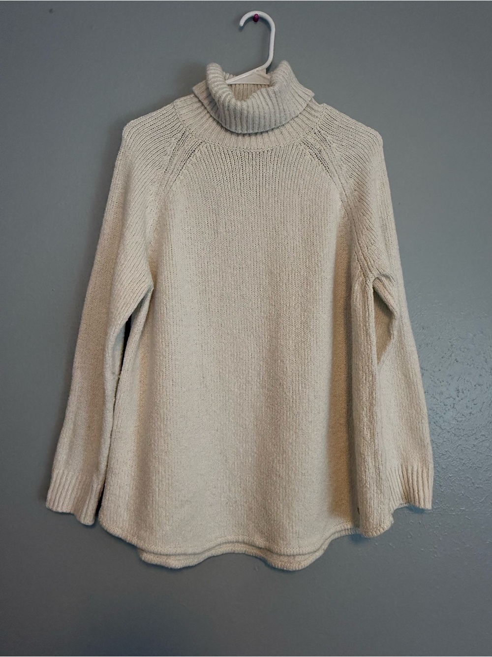 MICHAEL Michael Kors Ivory Alpaca Blend Turtleneck Sweater XL